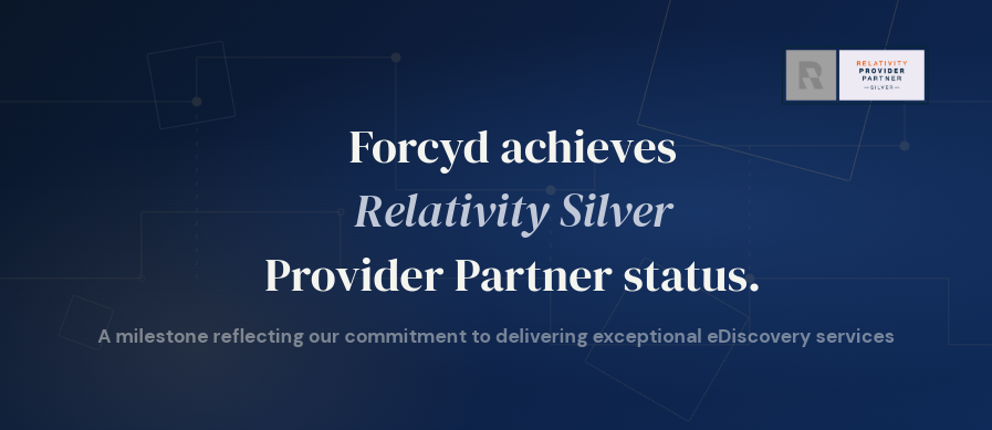 Banner announcing relativity silver provider partner