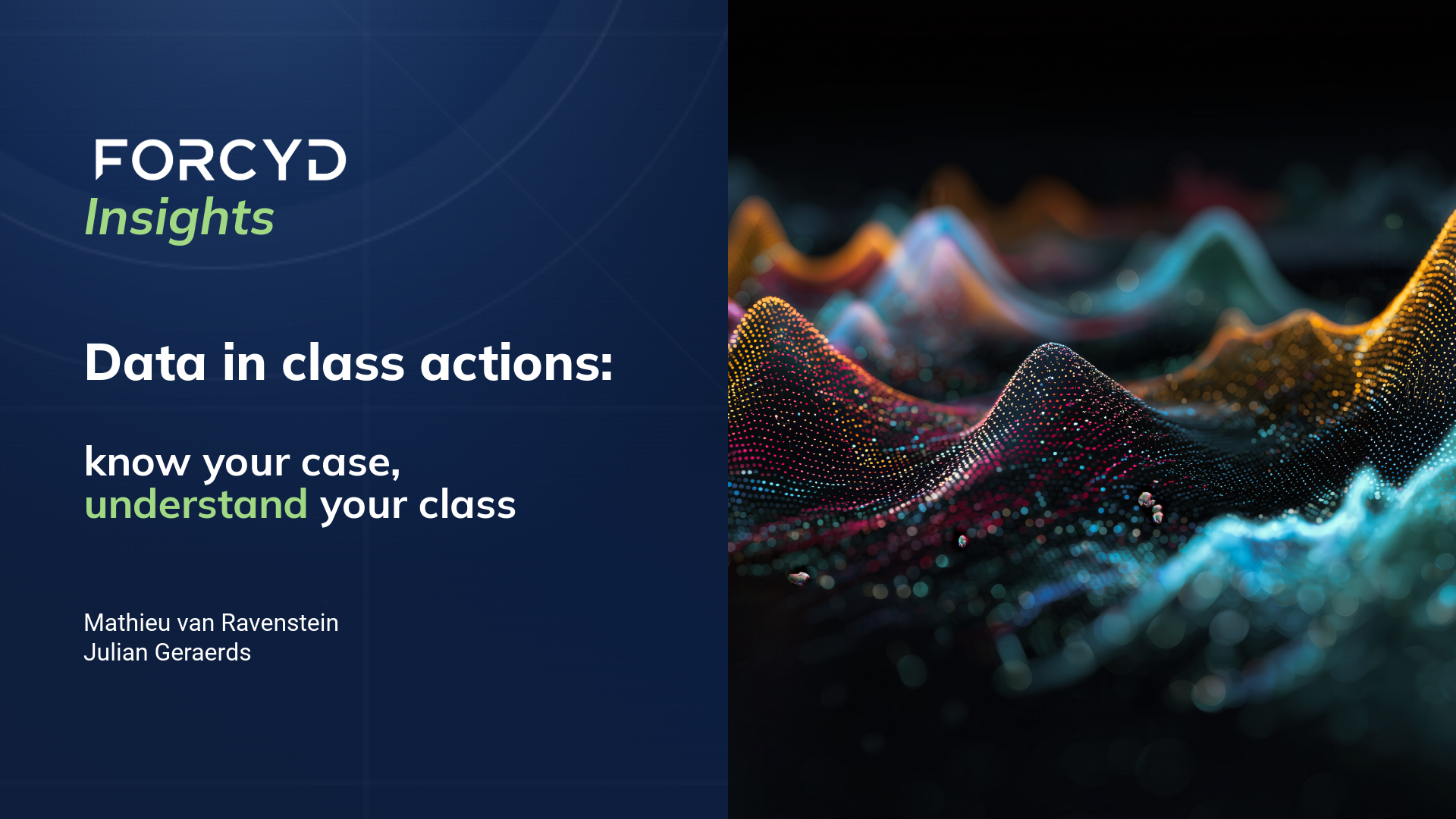 Data in class actions web2 Data in class actions visual banner